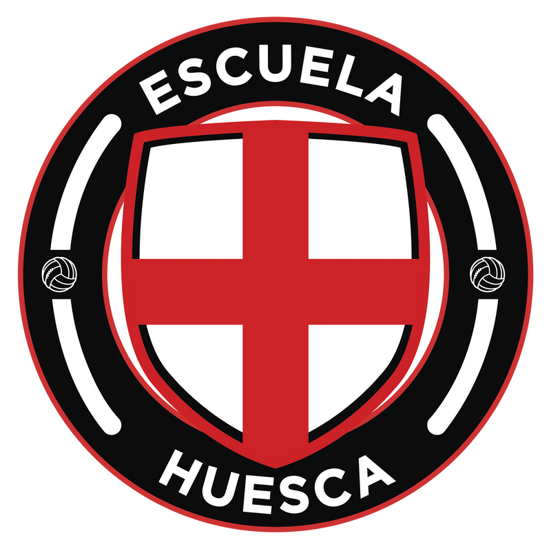 Escuela de futbol Huesca crest